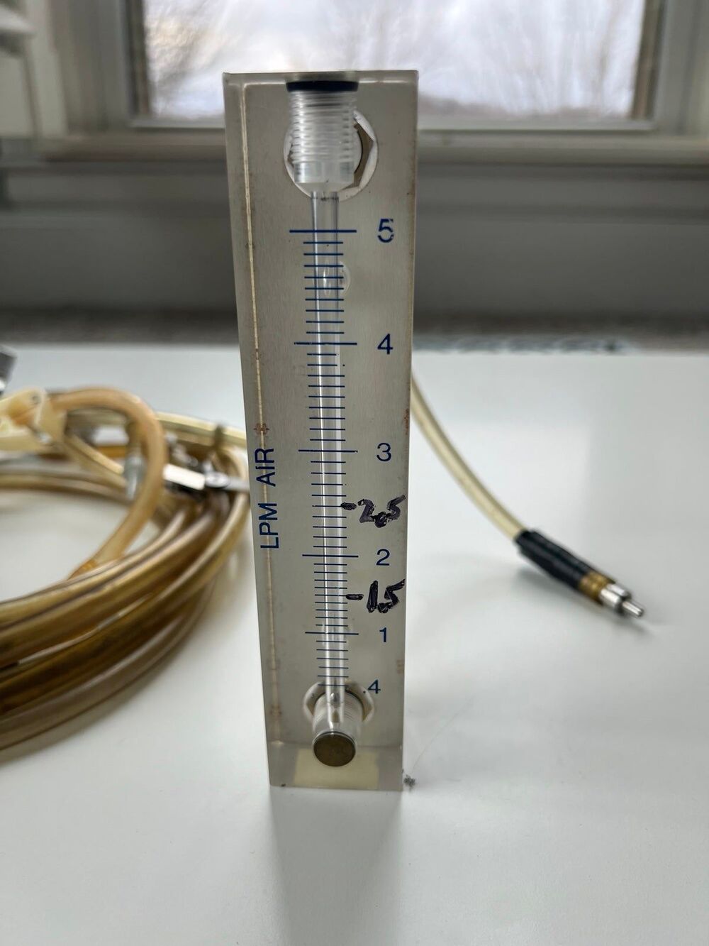 Acrylic Chemical Feed Flow Meter .4 - 50 LPM flowmeter Valve Industrial Part